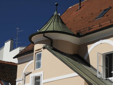 Zagreb 'in eski ortaçağ Hırvat mimari şehir binaları