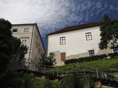 eski Zagreb kasabası Hırvat mimari kent binası