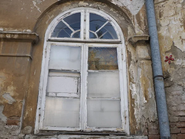 Старая Дверь Городе Загреб Хорватия — стоковое фото