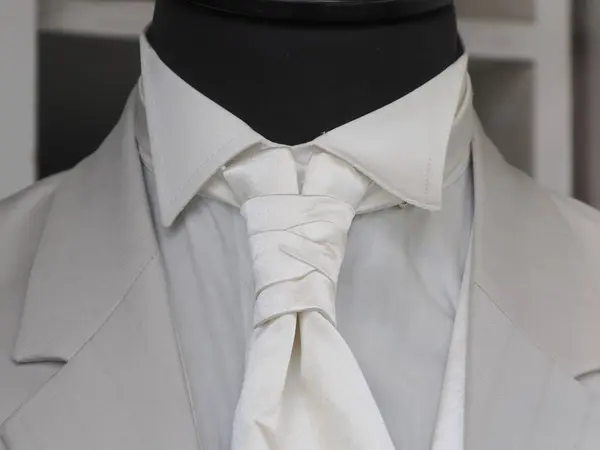 Ceremony Formal Man Dress Detail Close — Stock Photo, Image
