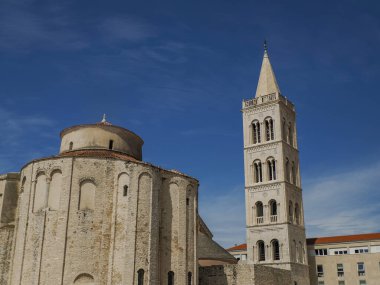 Zadar Şehri Hırvat Ortaçağ Kasabası
