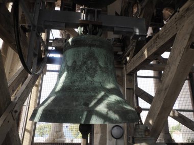 Zadar Şehri Hırvat Ortaçağ Kulesi 'nden hava manzarası