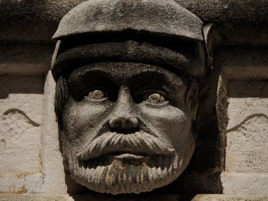 Sibenik 'teki St. James Katedrali, Hırvatistan' daki detay ve dünya mirası sahası