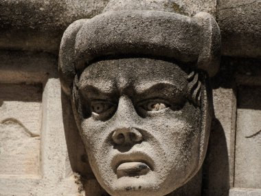 Sibenik 'teki St. James Katedrali, Hırvatistan' daki detay ve dünya mirası sahası