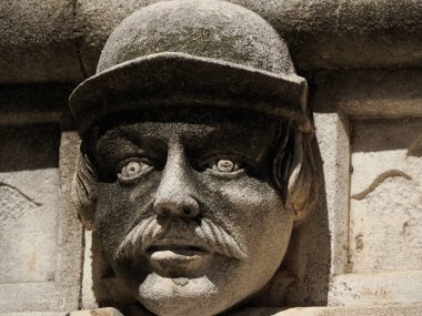 Sibenik 'teki St. James Katedrali, Hırvatistan' daki detay ve dünya mirası sahası