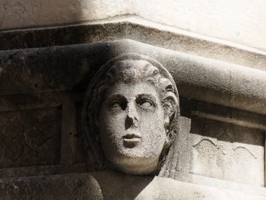 Sibenik 'teki St. James Katedrali, Hırvatistan' daki detay ve dünya mirası sahası