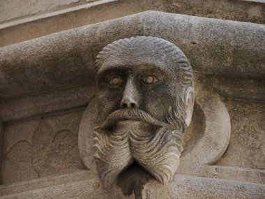 Sibenik 'teki St. James Katedrali, Hırvatistan' daki detay ve dünya mirası sahası