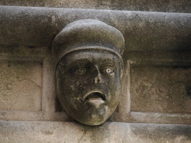 Sibenik 'teki St. James Katedrali, Hırvatistan' daki detay ve dünya mirası sahası