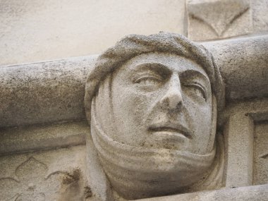 Sibenik 'teki St. James Katedrali, Hırvatistan' daki detay ve dünya mirası sahası