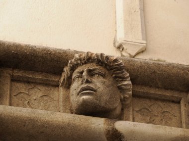 Sibenik 'teki St. James Katedrali, Hırvatistan' daki detay ve dünya mirası sahası