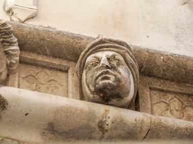 Sibenik 'teki St. James Katedrali, Hırvatistan' daki detay ve dünya mirası sahası