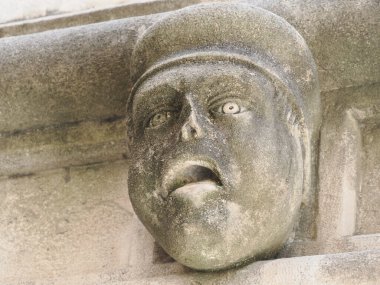 Sibenik 'teki St. James Katedrali, Hırvatistan' daki detay ve dünya mirası sahası