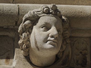 Sibenik 'teki St. James Katedrali, Hırvatistan' daki detay ve dünya mirası sahası