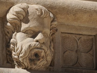 Sibenik 'teki St. James Katedrali, Hırvatistan' daki detay ve dünya mirası sahası