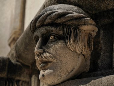 Sibenik 'teki St. James Katedrali, Hırvatistan' daki detay ve dünya mirası sahası