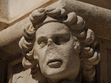 Sibenik 'teki St. James Katedrali, Hırvatistan' daki detay ve dünya mirası sahası