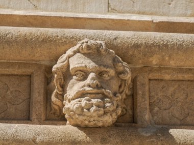 Sibenik 'teki St. James Katedrali, Hırvatistan' daki detay ve dünya mirası sahası