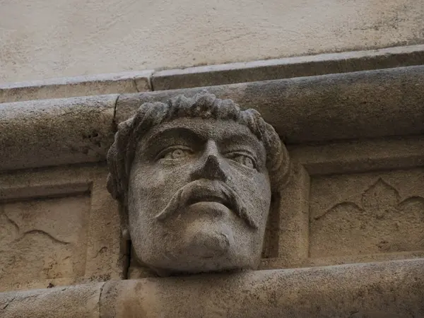 Sibenik 'teki St. James Katedrali, Hırvatistan' daki detay ve dünya mirası sahası