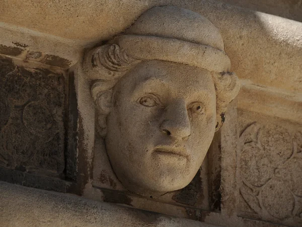 Sibenik 'teki St. James Katedrali, Hırvatistan' daki detay ve dünya mirası sahası