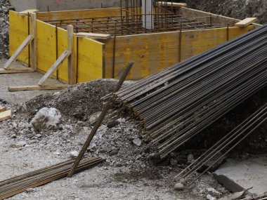 İnşaat alanı malzemeleri stok ayrıntıları