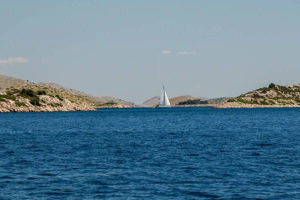 Archipel Îles Archipel Kornati Parc National Croatie Vue Sur Paysage — Photo