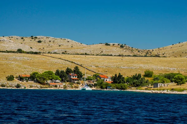 Archipel Îles Archipel Kornati Parc National Croatie Vue Sur Paysage — Photo