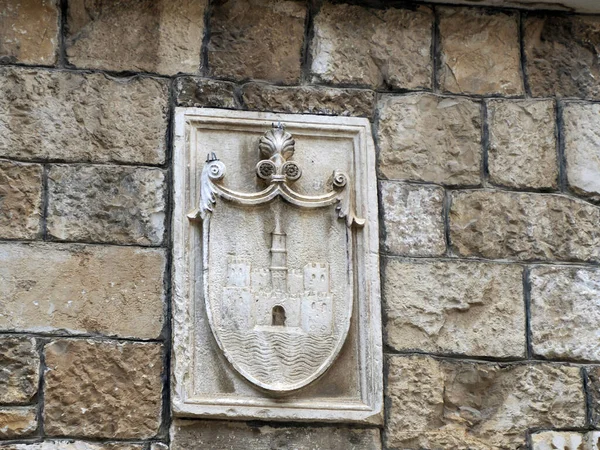 Loggia Trogir Ville Médiévale Dalmatie Croatie Patrimoine Mondial Unesco Vieille — Photo