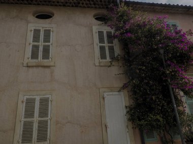 Porquerolles Adası 'nın ana yeri Fransa, Panorama manzarası