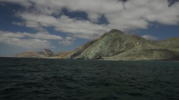 Oceano Pacífico Costa Baja Califórnia Sur Magdalena Baía — Vídeo de Stock
