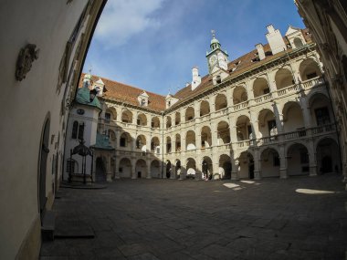 Landhaus Graz Avusturya, kış mevsiminde
