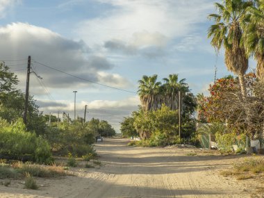 Adolfo lopez mateos uzak bir köy, Baja California, Meksika