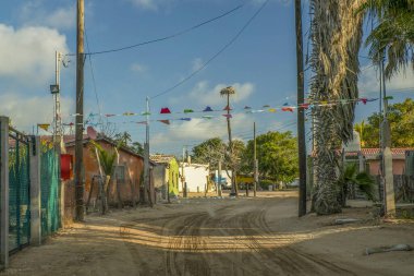 Adolfo lopez mateos uzak bir köy, Baja California, Meksika