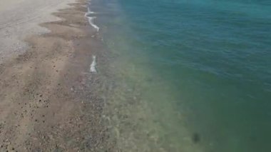 El Sargento plajı la ventana baja California sur xico hava manzaralı panorama 