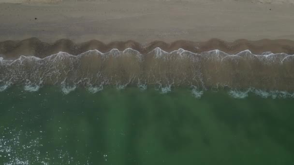 Ель Сарганто Пляж Вентана Каліфорнія Сюр Мексика Панорама Видом Повітря — стокове відео