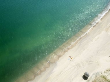El Sargento plajı la ventana baja California sur xico hava manzaralı manzara