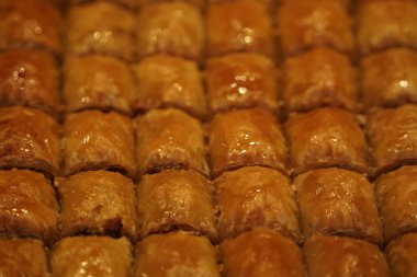 Geleneksel Osmanlı Şekeri Şekerli Türk Baklavası