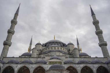 İstanbul, Türkiye 'deki Sultanahmet Mavi Camii