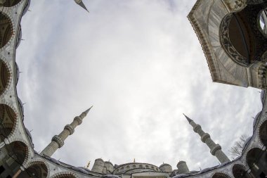 İstanbul, Türkiye 'deki Sultanahmet Mavi Camii