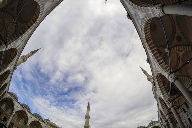 İstanbul, Türkiye 'deki Sultanahmet Mavi Camii