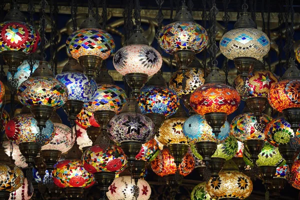Okna Sklepu Złotem Stambule Grand Bazar Lub Kapali Carsi Turcji Obrazy Stockowe bez tantiem