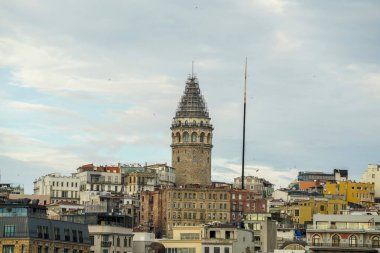 İstanbul 'dan Galata Kulesi manzaralı Türkiye, Boğaz gezisi