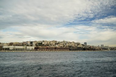 İstanbul 'dan Galata Beyoğlu manzaralı Türkiye, İstanbul gezisi