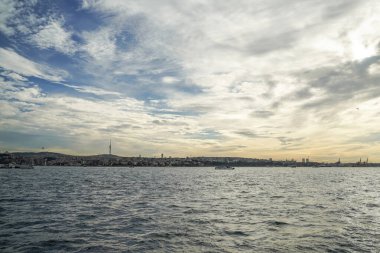 İstanbul 'dan yeni haberleşme kulesi manzaralı Türkiye, Boğaz gezisi