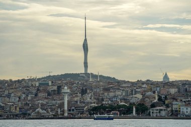 İstanbul 'dan yeni haberleşme kulesi manzaralı Türkiye, Boğaz gezisi