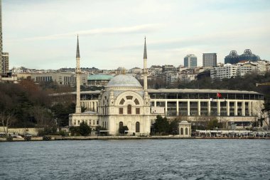 İstanbul 'dan Dolmabahçe Camii manzaralı Türkiye, Boğaz gezisi