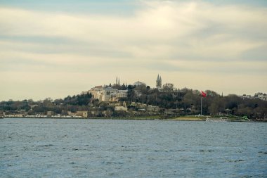 İstanbul 'dan Topkapı Sarayı manzaralı Türkiye, İstanbul gezisi