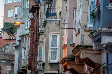 İstanbul 'un Fener ilçesindeki eski binalar
