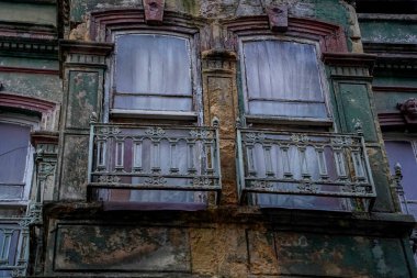 İstanbul 'un Fener ilçesindeki eski binalar