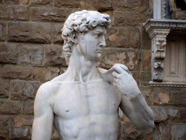 Signoria Place Floransa, İtalya heykel detayı