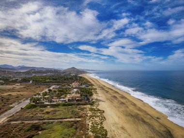 Todos Santos baja california sur Pasifik Okyanusu sahili hava manzarası
